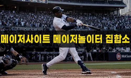 먹튀걱정 없는 진정한 메이저사이트